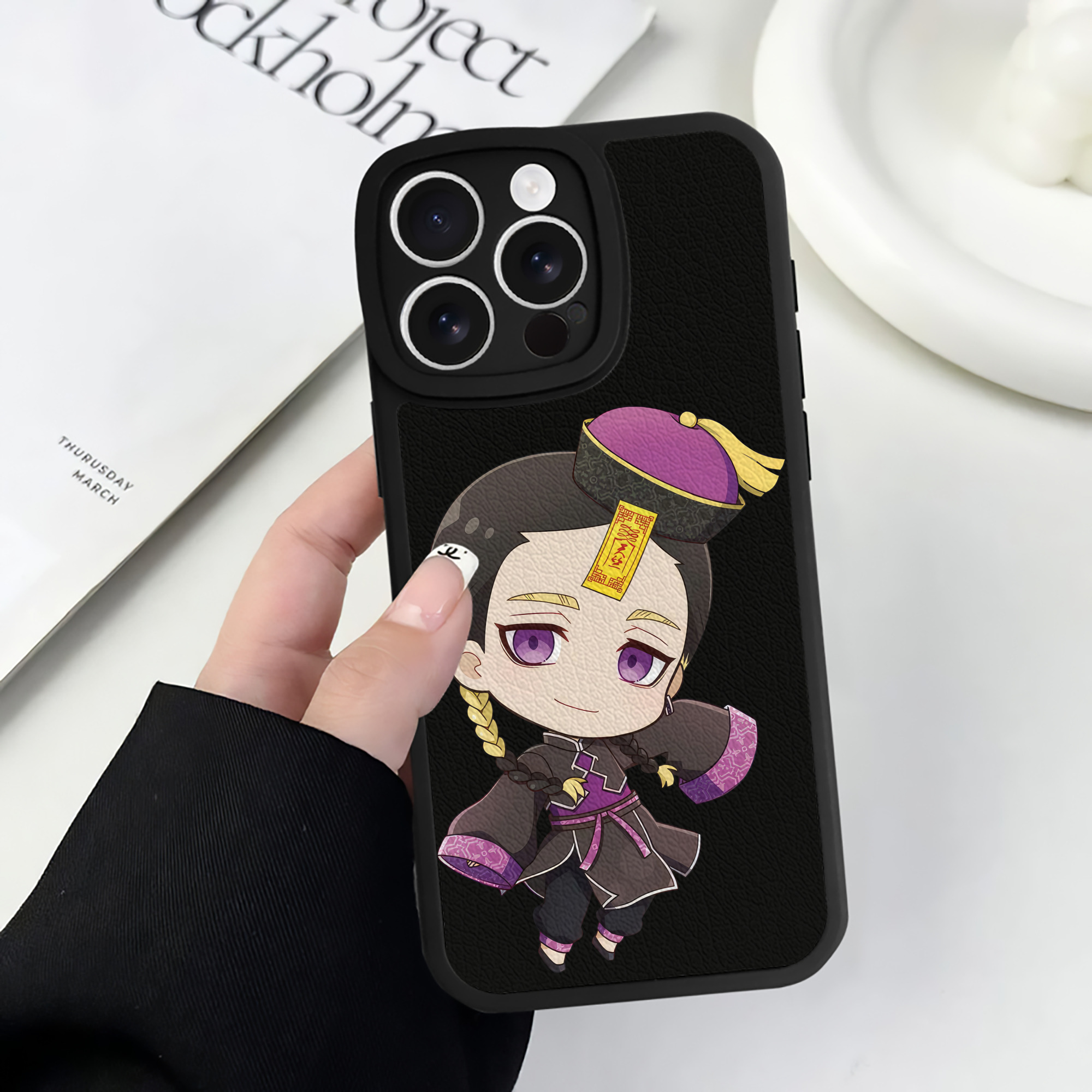 （画像用） 東京リベンジャーズ Tokyo Revengers 【iPhone 16シリーズ対応】シリコンスマホケース（レザー調） 材質：シリコン